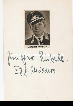 G�nther R�bell Autograph