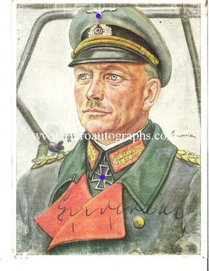 Heinz Guderian Autograph